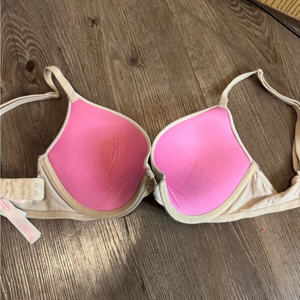 PINK Victoria's Secret Beige Bra - Picture 5 of 8